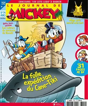 Le Journal De Mickey N°3552 Du 15 Juillet 2020  [Magazines]