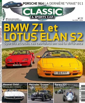 Classic et Sports Car N°77 – Juin 2019 [Magazines]