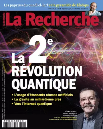 La Recherche N°547 – Mai 2019  [Magazines]