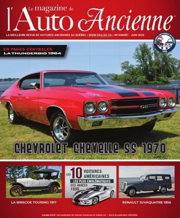 Le Magazine De L’Auto Ancienne – Juin 2023 [Magazines]