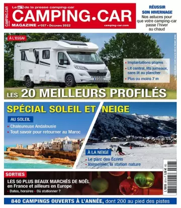 Camping-Car Magazine N°357 – Décembre 2022 [Magazines]