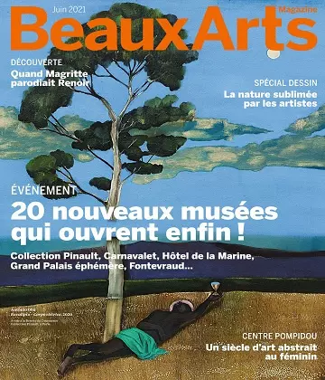 Beaux Arts Magazine N°444 – Juin 2021  [Magazines]