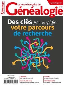 La Revue française de Généalogie - Avril-Mai 2024 [Magazines]