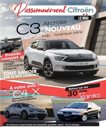 Passionnément Citroën N°15 – Mai 2023 [Magazines]