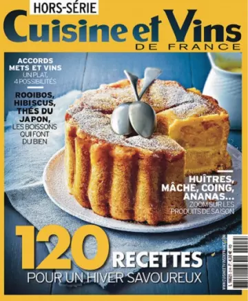 Cuisine et Vins de France Hors Série N°3 – Décembre 2021 [Magazines]