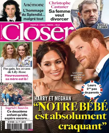 Closer N°726 Du 10 au 16 Mai 2019  [Magazines]