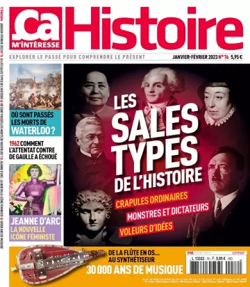 Ça M’Intéresse Histoire N°76 – Janvier-Février 2023  [Magazines]