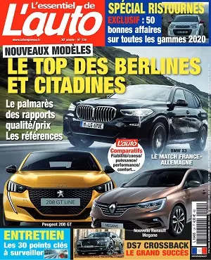 L’Essentiel De L’Auto N°124 – Mars-Mai 2020  [Magazines]