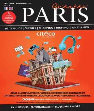 Greater Paris N°55 – Automne 2021 [Magazines]