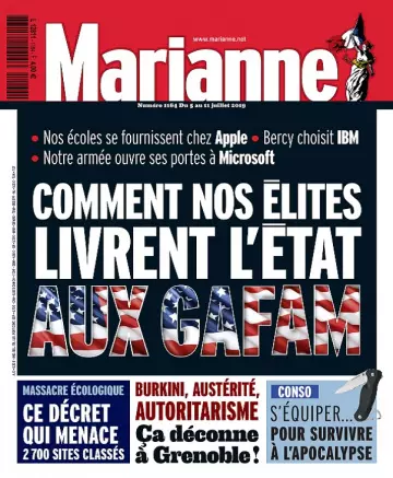 Marianne N°1164 Du 5 au 11 Juillet 2019  [Magazines]