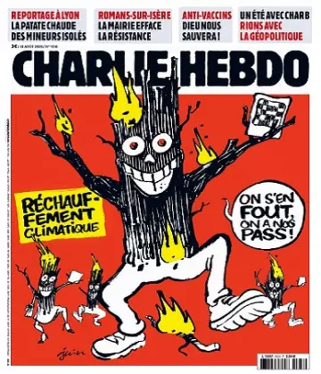 Charlie Hebdo N°1516 Du 11 au 17 Août 2021 [Journaux]
