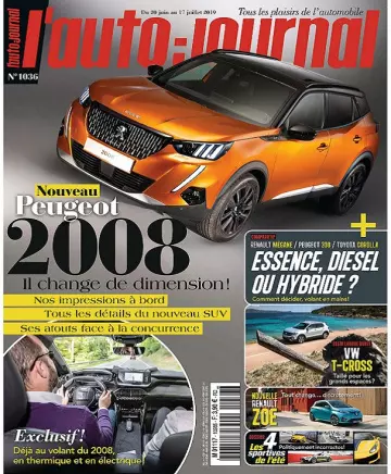 L’Auto-Journal N°1036 Du 20 Juin au 17 Juillet 2019 [Magazines]