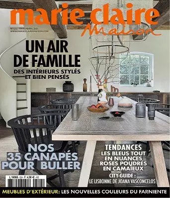 Marie Claire Maison N°524 – Mars-Avril 2021 [Magazines]