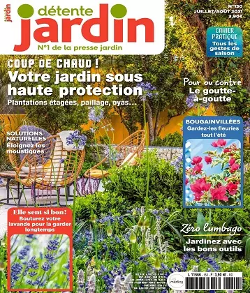 Détente Jardin N°150 – Juillet-Août 2021 [Magazines]