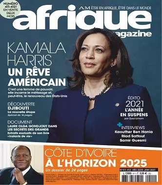 Afrique Magazine N°411-412 – Décembre 2020-Janvier 2021 [Magazines]