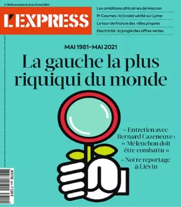 L’Express N°3644 Du 6 au 12 Mai 2021  [Magazines]