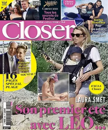 Closer N°840 Du 16 au 22 Juillet 2021  [Magazines]