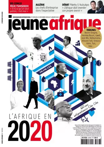 Jeune Afrique N°3076 - 22 Décembre 2019 au 11 Janvier 2020  [Magazines]