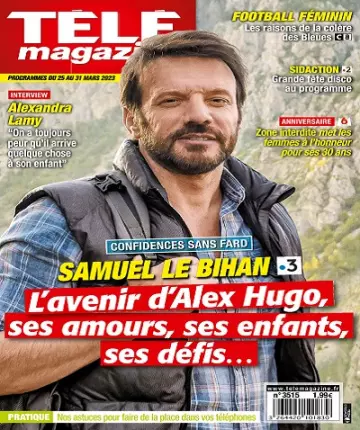Télé Magazine N°3515 Du 25 au 31 Mars 2023  [Magazines]