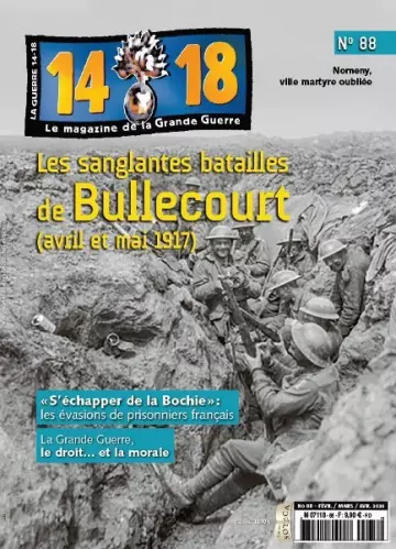 14/18 La Grande Guerre - Février-Avril 2020  [Magazines]