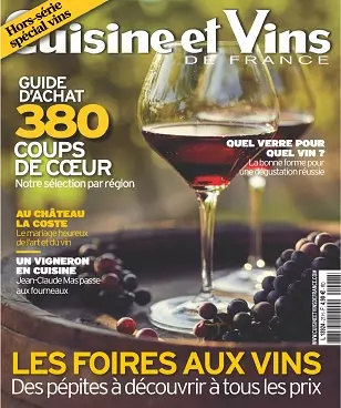 Cuisine et Vins de France Hors Série N°27 – Septembre 2020 [Magazines]