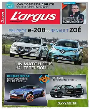 L’Argus N°4572 Du 16 Avril 2020  [Magazines]