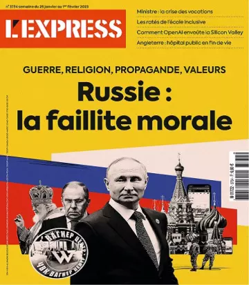 L’Express N°3734 Du 26 Janvier 2023  [Magazines]