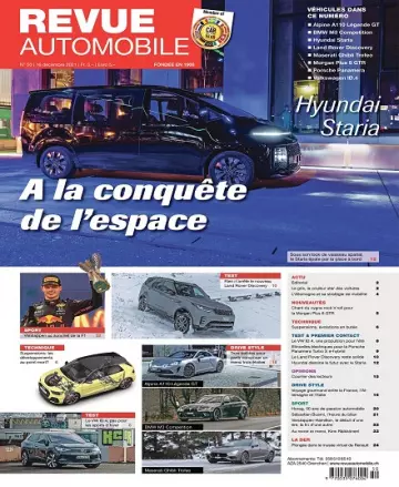Revue Automobile N°50 Du 16 Décembre 2021 [Magazines]