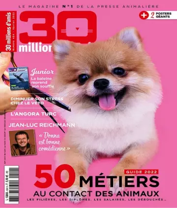 30 Millions d’Amis N°404 – Février 2022  [Magazines]