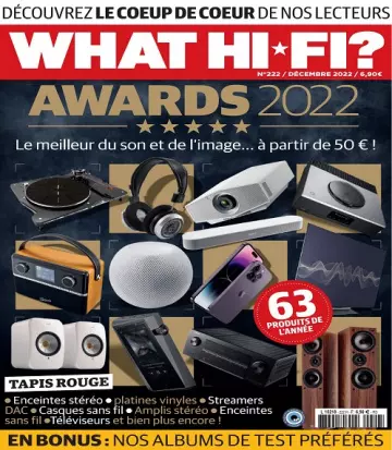 What Hi-Fi N°222 – Décembre 2022 [Magazines]