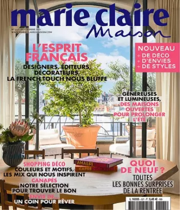 Marie Claire Maison N°527 – Septembre 2021 [Magazines]