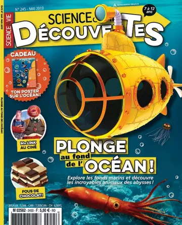 Science et Vie Découvertes N°245 – Mai 2019  [Magazines]