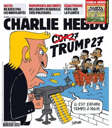 Charlie Hebdo N°1581 Du 9 au 15 Novembre 2022 [Journaux]