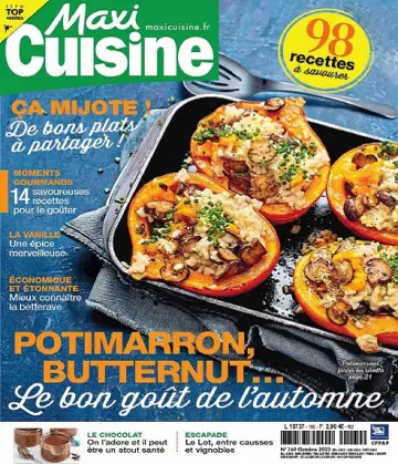 Maxi Cuisine N°160 – Octobre 2022  [Magazines]