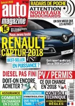 Auto Magazine N°10 – Janvier-Février 2018  [Magazines]