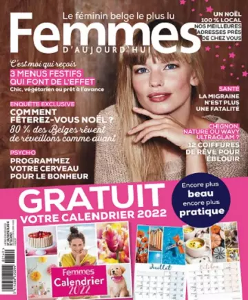 Femmes D’Aujourd’hui N°49 Du 9 Décembre 2021  [Magazines]
