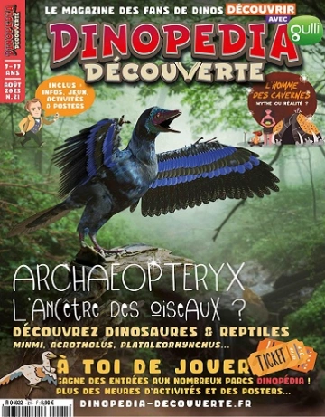 Dinopédia Découverte N°21 – Août 2023 [Magazines]