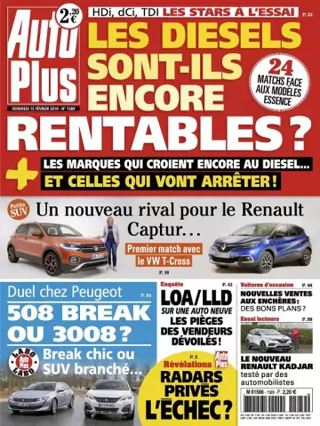 Auto Plus N°1589 Du 15 Février 2019  [Magazines]