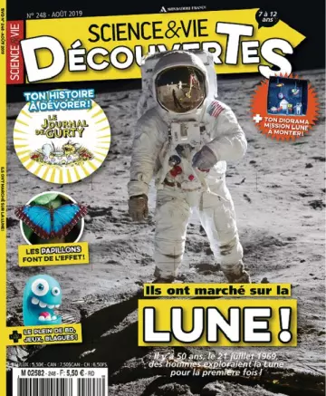 Science et Vie Découvertes N°248 – Août 2019  [Magazines]