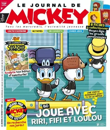 Le Journal De Mickey N°3690 Du 8 Mars 2023  [Magazines]