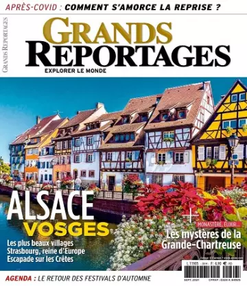 Grands Reportages N°491 – Septembre 2021  [Magazines]