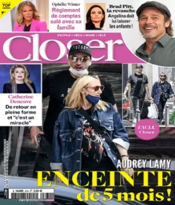 Closer N°834 Du 4 au 10 Juin 2021  [Magazines]
