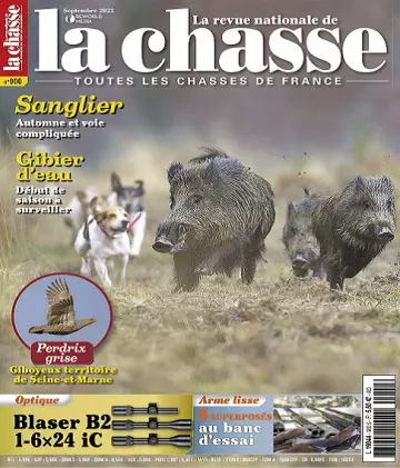 La Revue Nationale De La Chasse N°900 – Septembre 2022  [Magazines]