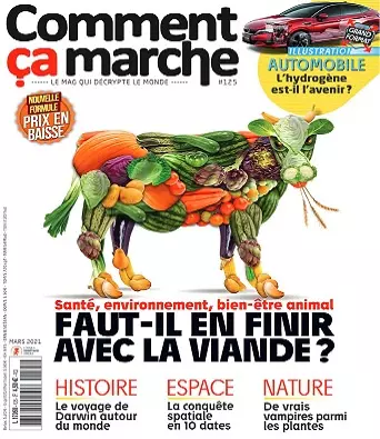 Comment Ça Marche N°125 – Mars 2021  [Magazines]