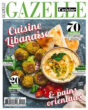 Gazelle Cuisine N°9 – Spécial Liban 2020 [Magazines]
