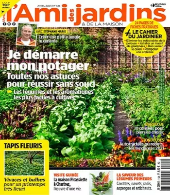 L’Ami des Jardins et de La Maison N°1125 – Avril 2021 [Magazines]