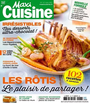 Maxi Cuisine N°147 – Mars 2021  [Magazines]