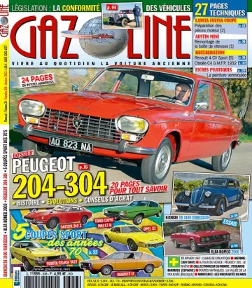 Gazoline N°306 – Janvier 2023  [Magazines]
