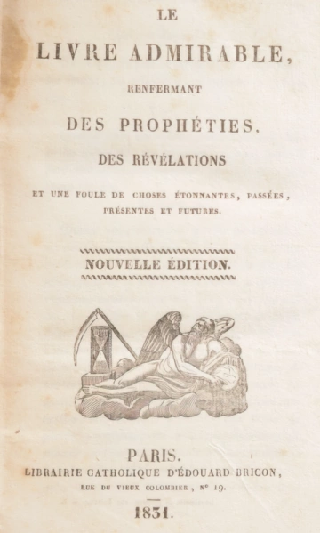 Mirabilis Liber - Première traduction française (1831) - [Livres]