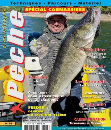 Pêche et Ses Techniques N°68 – Novembre 2022-Janvier 2023  [Magazines]